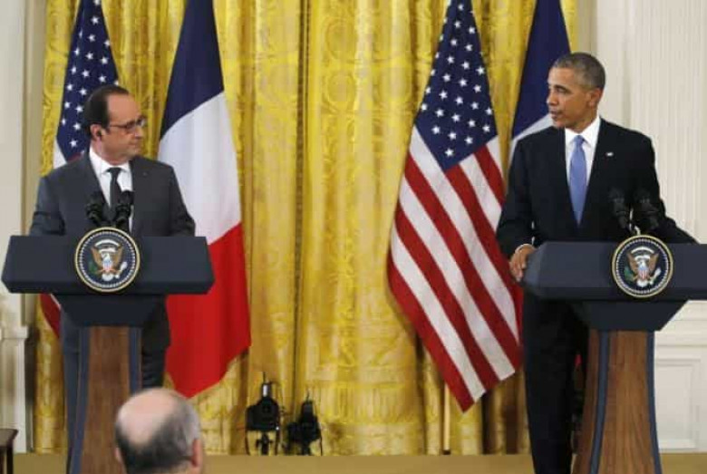 ԱՄՆ-ի եւ Ֆրանսիայի նախագահները «ռազմավարական որոշումներ» են քննարկել ԻՊ-ի դեմ պայքարում