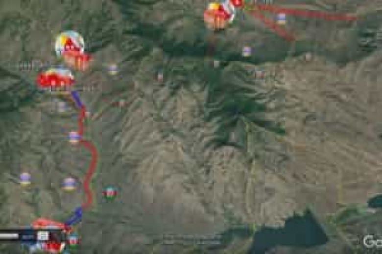 Ադրբեջանի ԶՈւ-ի թիրախում հայտնված հայկական բնակավայրերը Google Earth-ով տեղայնացվել են քարտեզի վրա