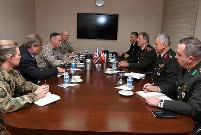 Թուրքիայի ԶՈՒ գլխավոր շտաբի պետը հանդիպել է Ջոզեֆ Դանֆորդին
