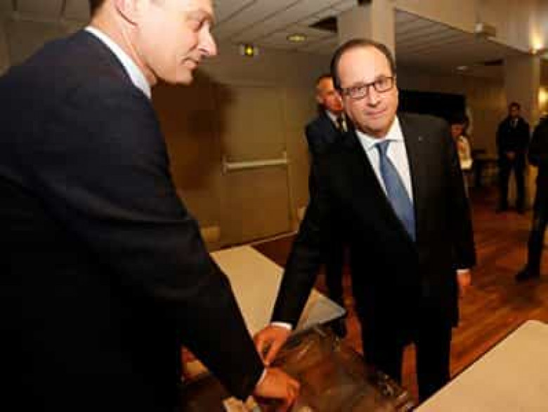 Ֆրանսուա Օլանդը քվեարկել է նախագահական ընտրություններում