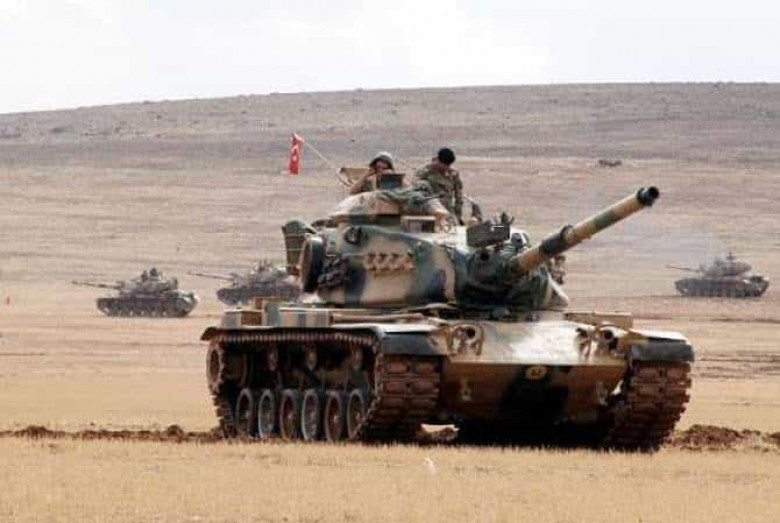 Թուրք-սիրիական սահմանին գտնվող թուրքական զորքերը ամբողջովին բերված են մարտական պատրաստության