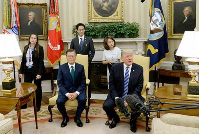 Թրամփը եւ Մուն Չժե Ինը ԿԺԴՀ-ն աճող սպառնալիք են համարել աշխարհի համար