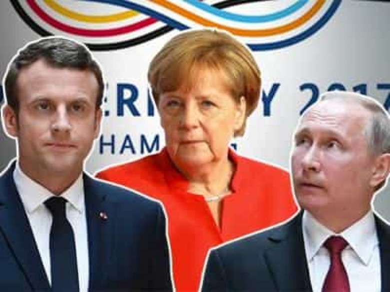 Մերկելը, Մակրոնը եւ Պուտինը հաստատել են Դոնբասում զինադադարի կարեւորությունը