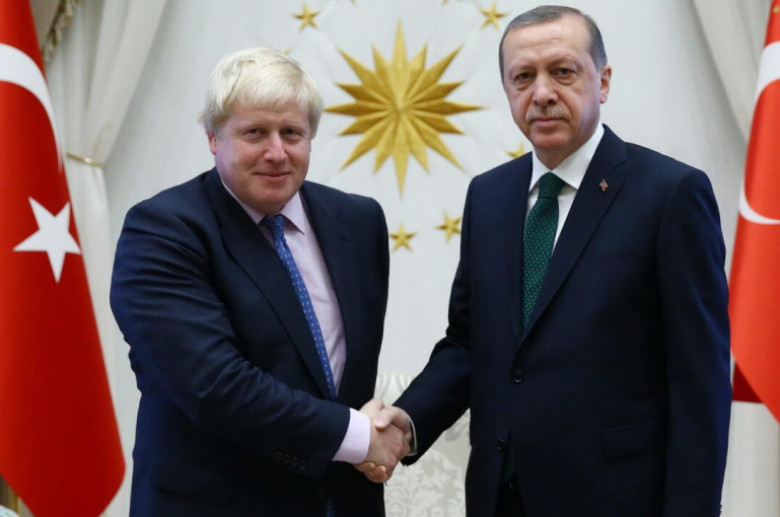 Էրդողանն ու Ջոնսոնը քննարկել են թուրք-բրիտանական հարաբերությունները