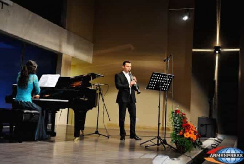 Աբգար Մուրադյանի անվան դուետը հանդես եկավ Կոմիտասի թանգարան-ինստիտուտում