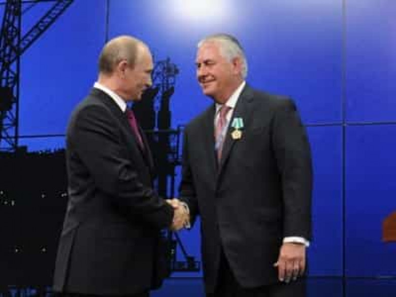 Պուտինն ընդունել է Թիլերսոնին