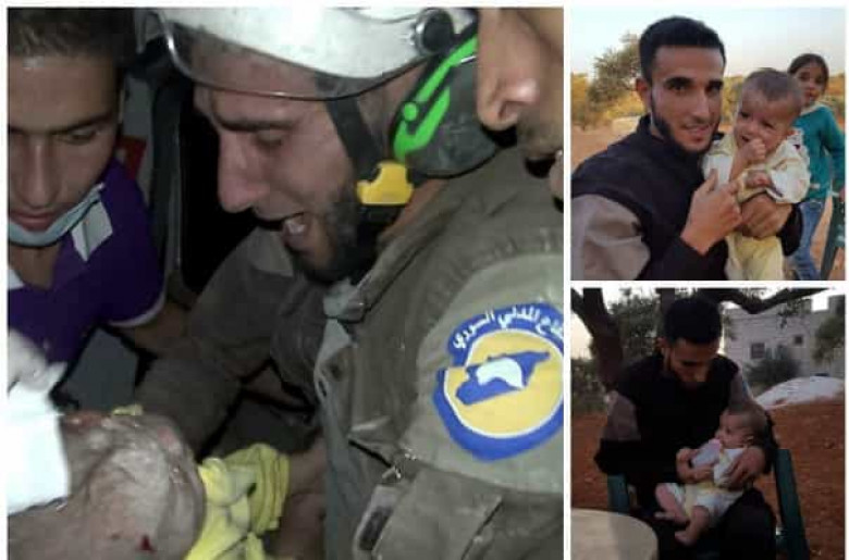 Փլատակների տակից ողջ մնացած փոքրիկին դուրս բերելիս հուզված սիրիացի փրկարարը սպանվել է