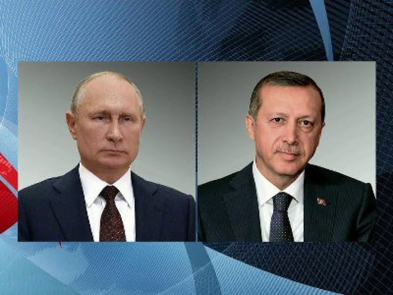 Պուտինը Էրդողանին հայտնել է Ալիեւի եւ Փաշինյանի հետ հանդիպման արդյունքների մասին