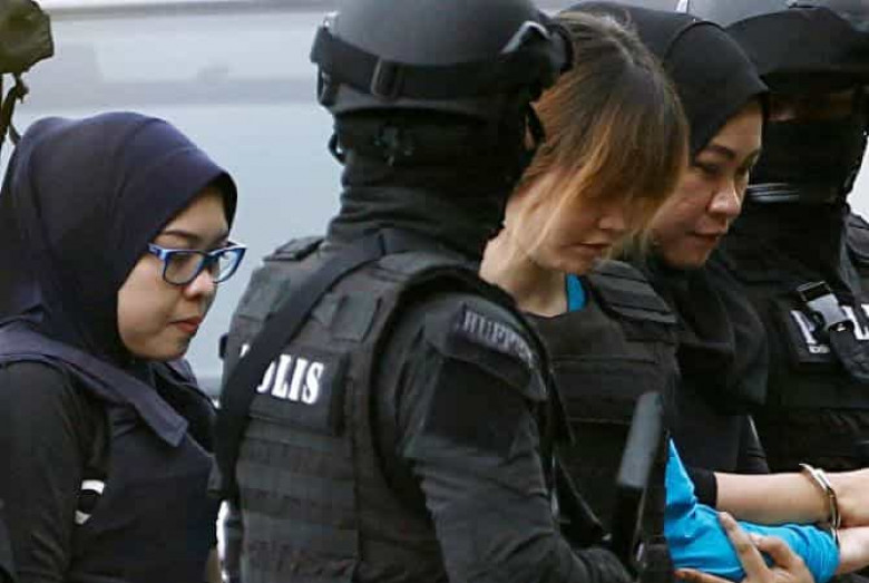 Կիմ Չեն Նամի սպանության մեջ կասկածվողները դատարան են եկել զրահաբաճկոնակներով