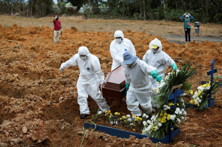 Բրազիլիայում, ընդհանուր առմամբ, կորոնավիրուսից ավելի քան 277 000 մարդ է մահացել․ RT