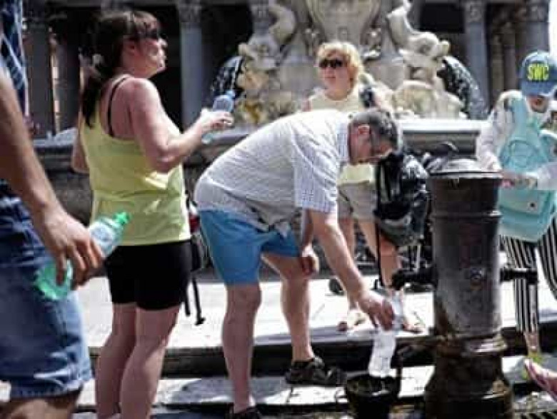 Հռոմում խմելու ջուրը սպառվում է