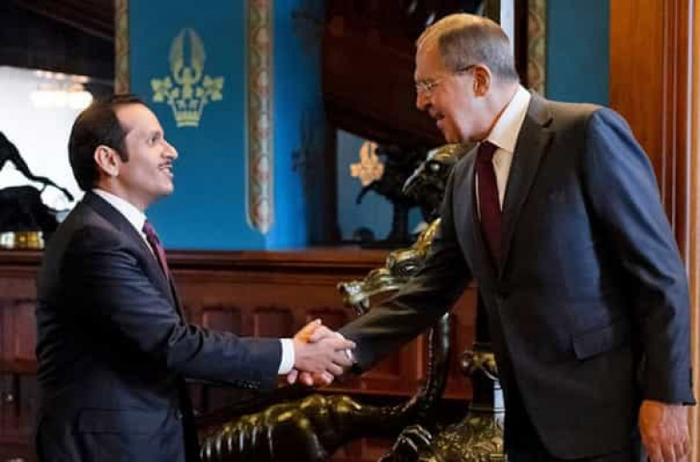 Լավրովը հանդիպել է իր քաթարցի գործընկերոջ հետ