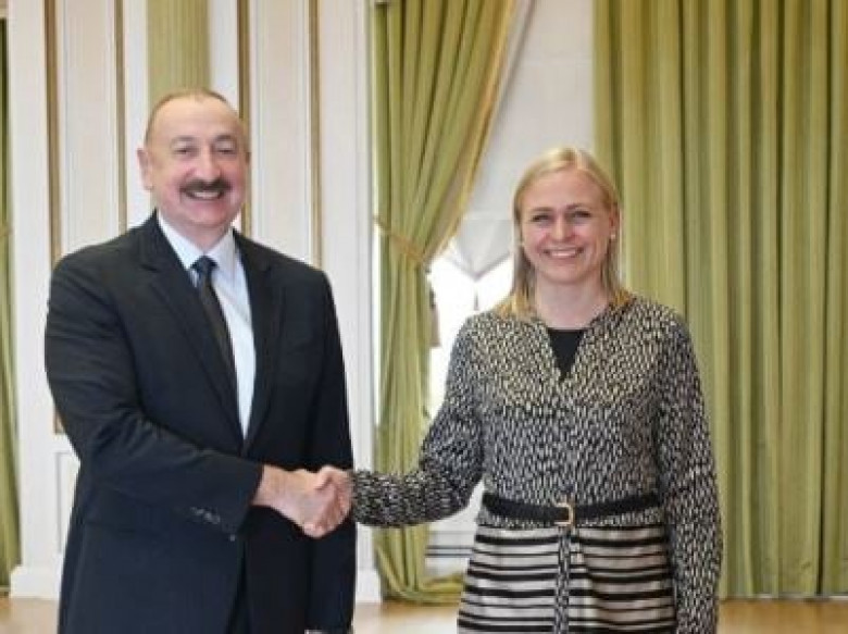 Алиев принял делегацию во главе с действующим председателем ОБСЕ