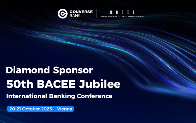 Converse Bank Becomes the Diamond Sponsor of the 50th BACEE Jubilee Conference
