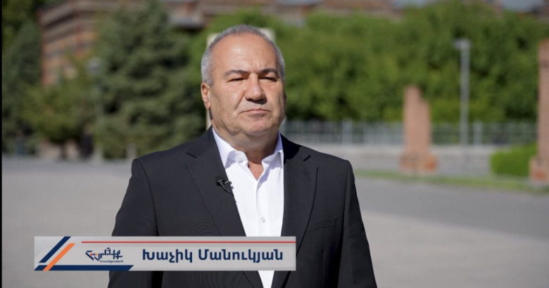 Խաչիկ Մանուկյանը հանդիպման է հրավիրում Վաղարշապատի ընտրություններին մասնակցող ընդդիմադիր բոլոր քաղաքական ուժերին